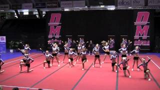 Cheerleading DM södra 2012, GCO Cougars
