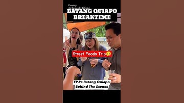 BATANG QUIAPO MERYENDA BREAKTIME W/ STREET FOODS | TANGGOL COCO MARTIN | KIM DOMINGO #batangquiapo