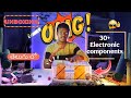 Unboxing 30+ electronic components #gcgelectronics #makerbazar #unboxingvideo 