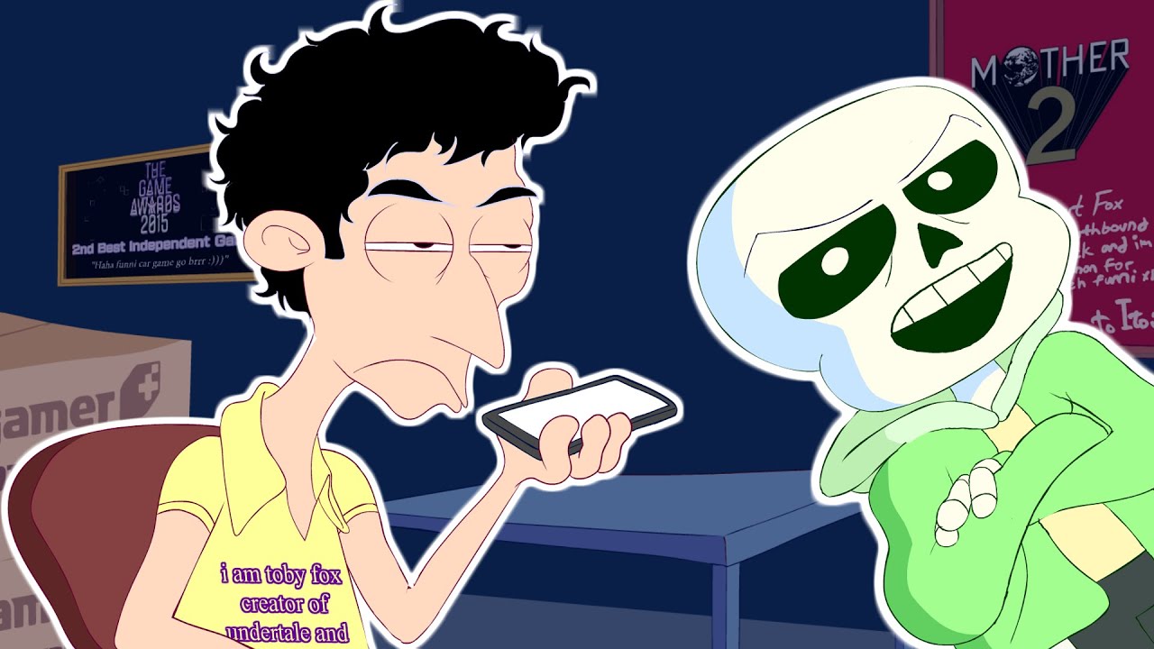 Toby Fox Has A Bad Day (A Deltarune Cartoon)