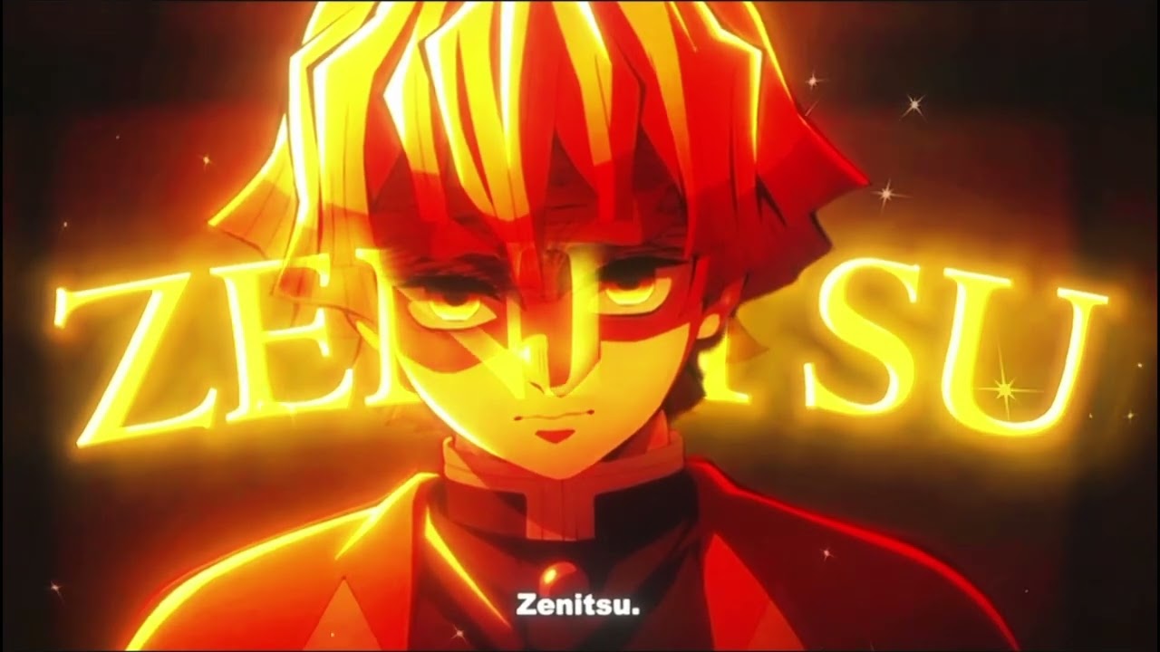 Zenitsu 🔥 /EDIT/4K/AMV/ Infinte Castle🏰