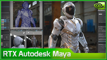 NVIDIA RTX - CES 2019 RTX Powers Ray Traced 3D Rendering In Autodesk Maya And Arnold (HD)