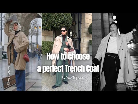 ジャケット・アウター SOFTHYPHEN BASIC TRENCH COAT How to choose a perfect TRENCH COAT | a Parisian Wardrobe