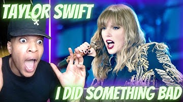 TAYLOR SWIFT - I DID SOMETHING BAD | RAP FANS FIRST TIME HEARING | REACTION