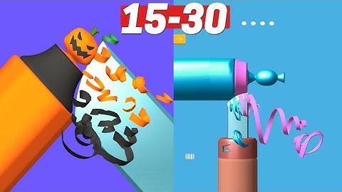 Carve The Pencil Game App Gameplay Walkthrough Level 15-30 iOS, Android 16 17 18 19 20 21