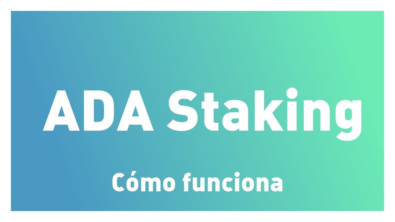 Cardano Staking en Español || Cómo funciona la delegación en Cardano