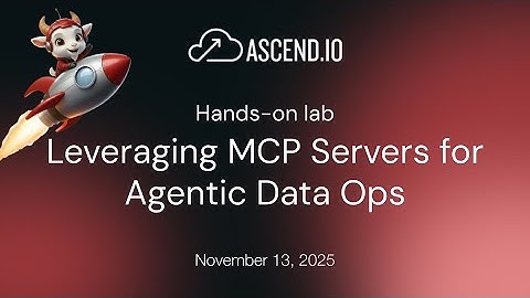 Hands on Lab | Agentic Data Engineering:  Using MCP Servers for Agentic DataOps