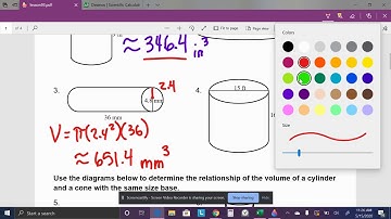 Volume: Cylinders, Cones, and Spheres