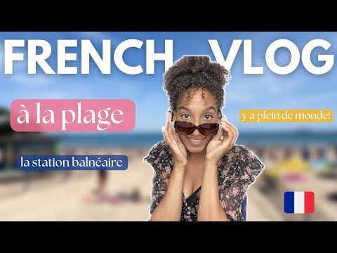 Le vocabulaire de la plage.⛱️ || French Vlog. Une journée à Dinard