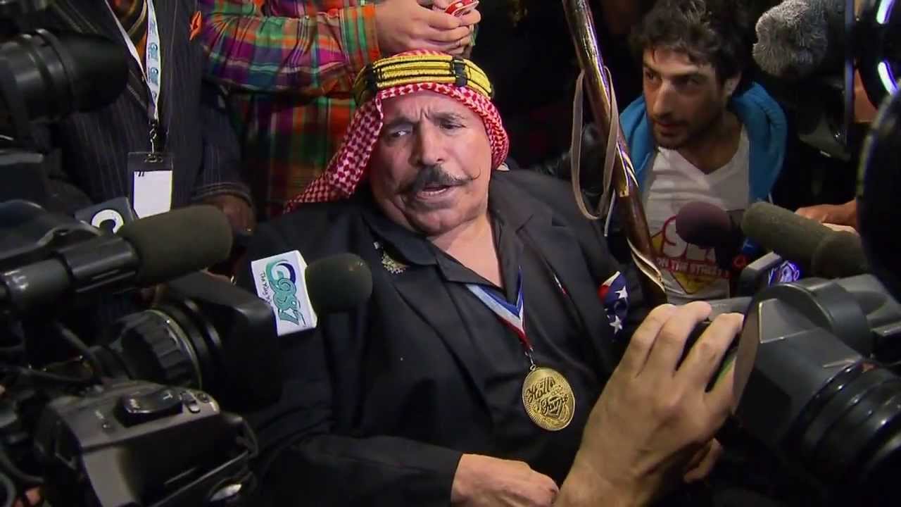 The Iron Sheik challenges Rob Ford YouTube