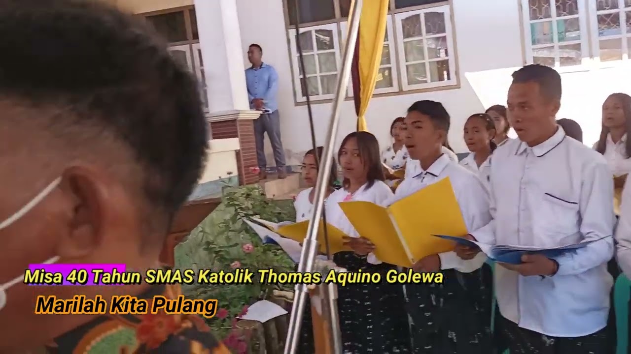 Misa 40 Tahun SMATHOM Golewa
