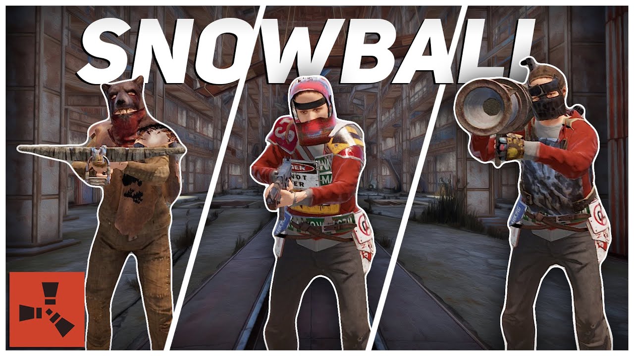 THE GREATEST SNOWBALL TO END GAME - Rust - YouTube