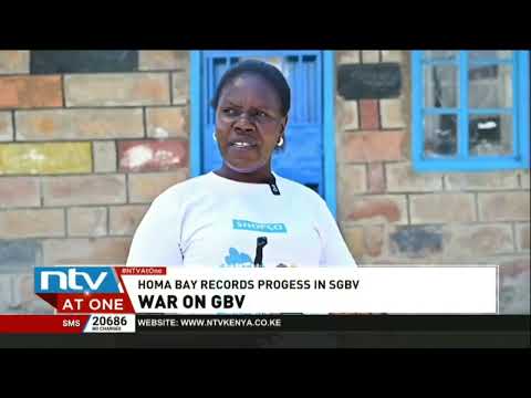 Homa Bay County records progress in the fight against sexual and gender-based violence
