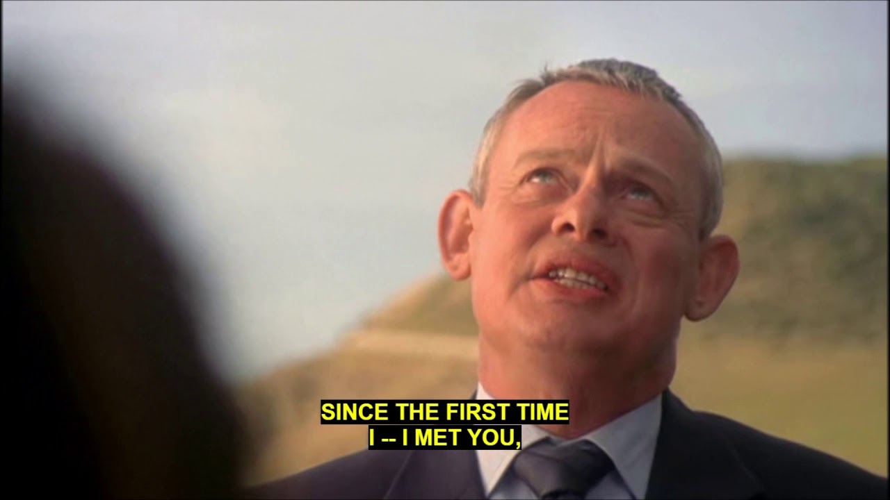 Doc Martin Most Romantic Confession Ever on TV