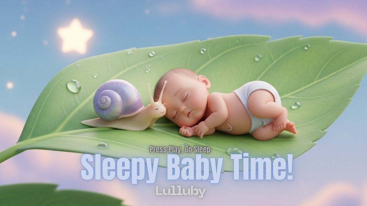 Сонные сны улитки 🐌💤 | Нежная колыбельная для младенцев и детей | Успокаивающая музыка для сна ✨