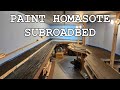 Painting our Homasote Subroadbed thumbnail