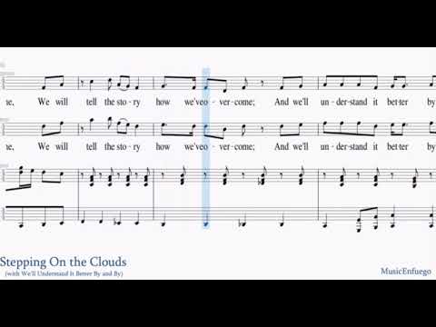 Stepping on the Clouds SOPRANO vocal guide Bro. Jeff Barte