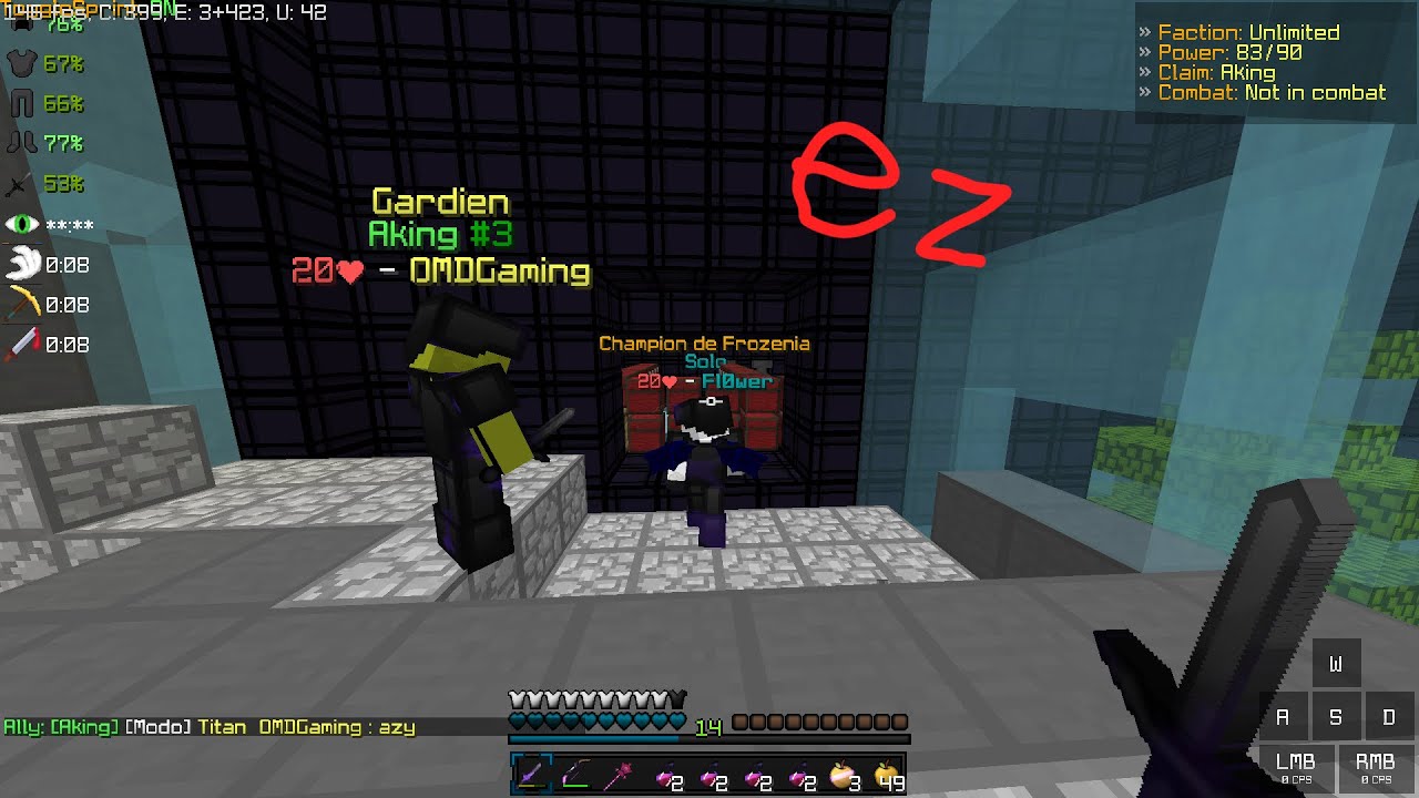 Frozenia Pillage Smooth + Craft Full Ice & pelle ice !