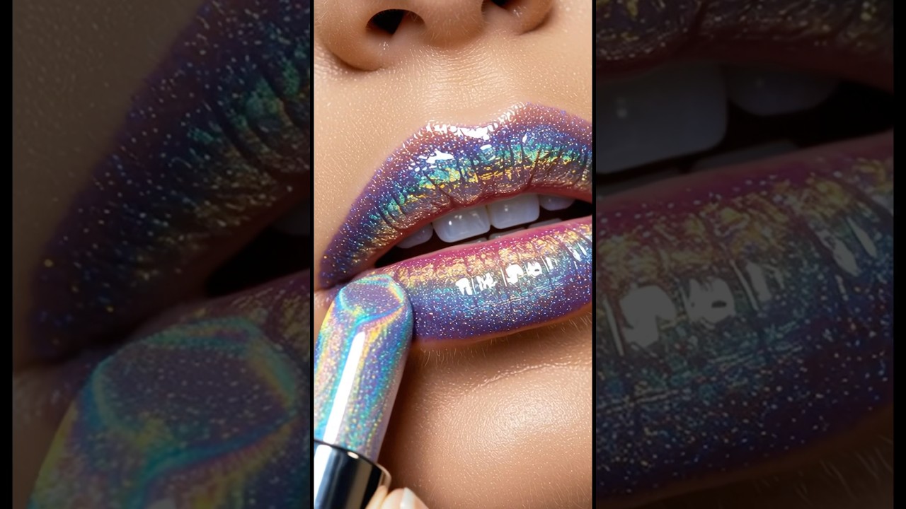 Holographic Lips 💋🌈💎 