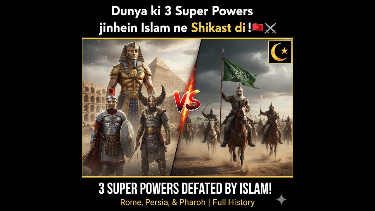 History of Islam: The Fall of Rome, Persia, and Pharaoh  