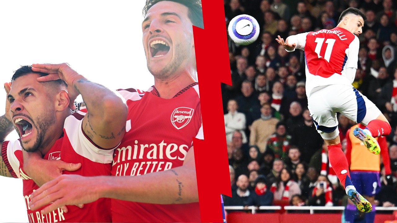 MOST SKILLFUL ARSENAL ASSISTS FT. DECLAN RICE & GABRIEL MARTINELLI