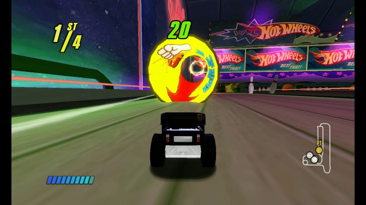 Scout Plays Hot Wheels Beat That