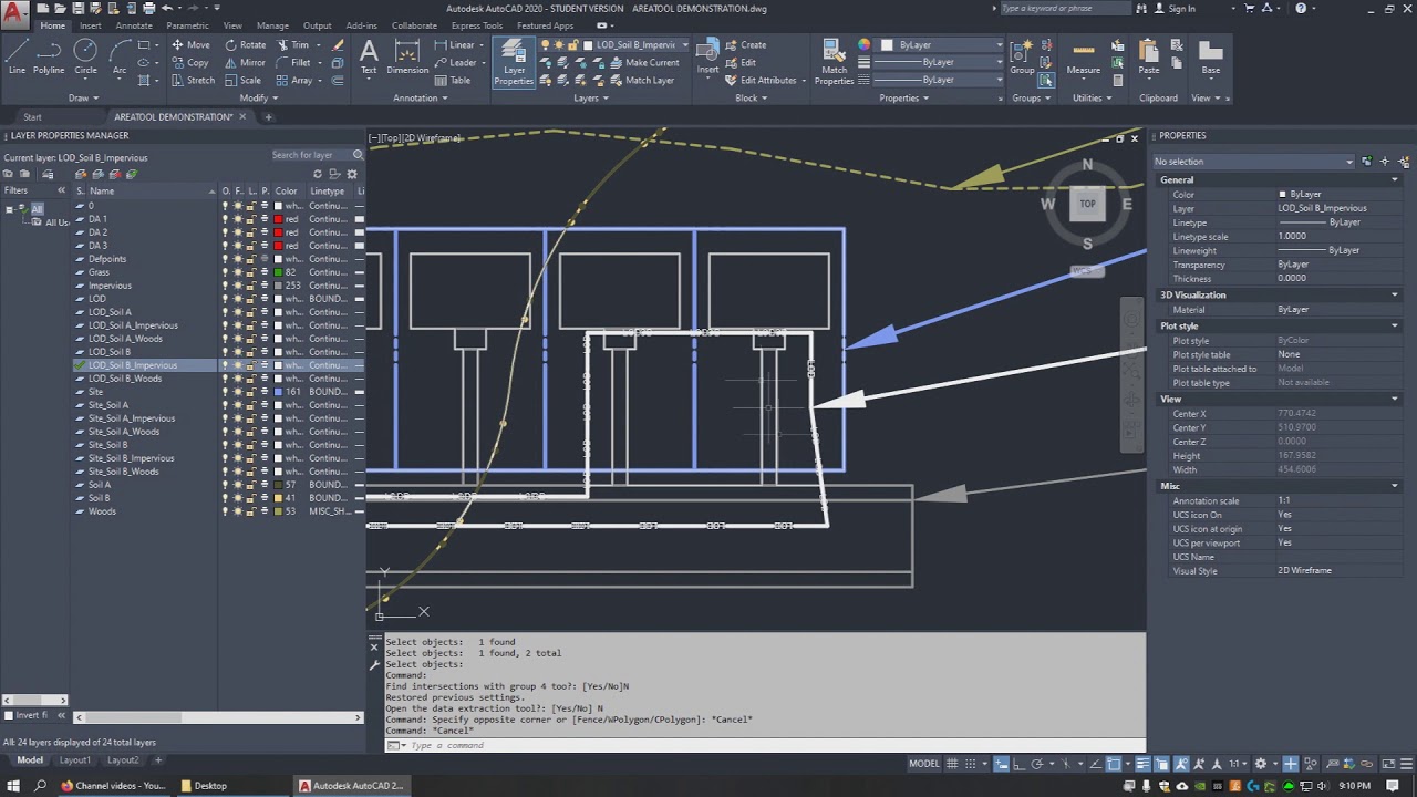 Areatool demonstration - CADDkraft