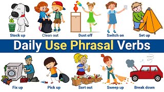 Phrasal Verbs / Common Phrasal Verbs / Daily Use Phrasal Verbs / Household