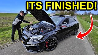 REBUILDING A WRECKED MERCEDES GLA45 AMG! EP. 8