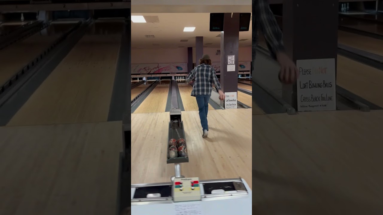 Only in Canada, 5-Pin bowling! Chillibowl Lanes 