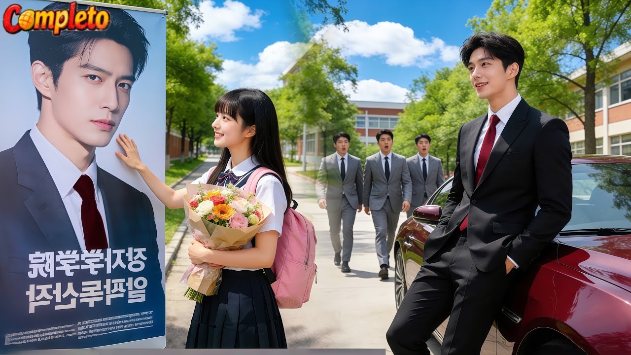 Pobre Estudiante Miraba Cartel del CEO Con Admiración,Pero Él Está Detrás de Ella:x Fin Te Encontré！