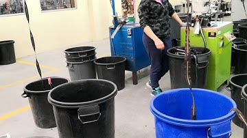 QLQ workshop for metal zipper polishing machine12pcs weels QLQ-F12P #zipper_machines