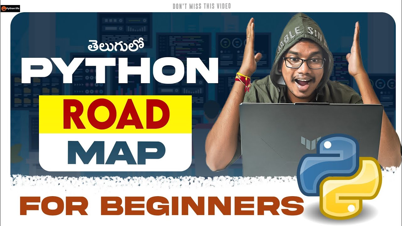 Python RoadMap for beginners | Python Roadmap Telugu - YouTube