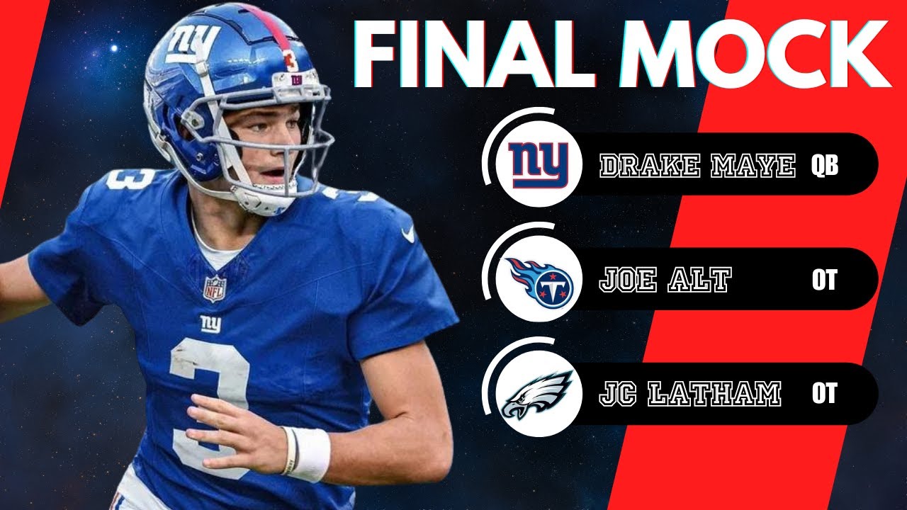 2024 final nfl mock draft 5 0 youtube