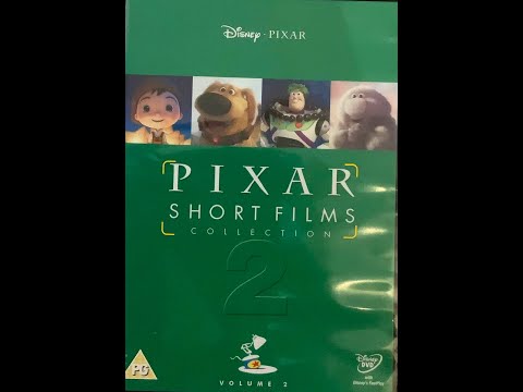 Pixar Short Films Collection - Volume 2 UK DVD Menu Walkthrough (2012)