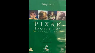 Pixar Short Films Collection - Volume 2 Uk Dvd Menu Walkthrough 2012