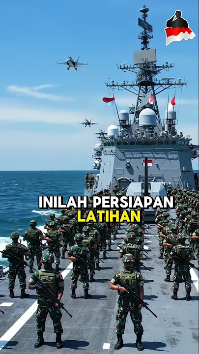 Kekuatan Militer Indonesia! Drone Rekam Kapal Perang & Pesawat Tempur TNI‼️#shorts #tni #viral