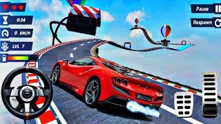Car mega ramp racing 3d game | car mega ramp gameplay | car chasing game screenshot 5