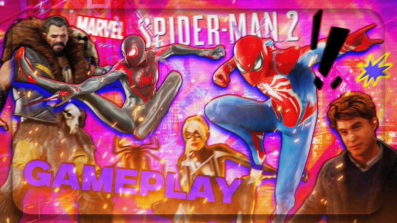 Un normalissimo gameplay di Spider-Man 2