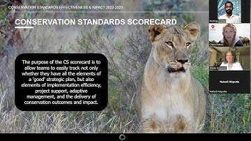 CMP Webinar Series: Measuring the Effectiveness of Applying the Conservation Standards