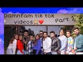 Damnfam tik tok videos ft aktk,aasan,mrunirudh,unnav🥺❤️ Part 2