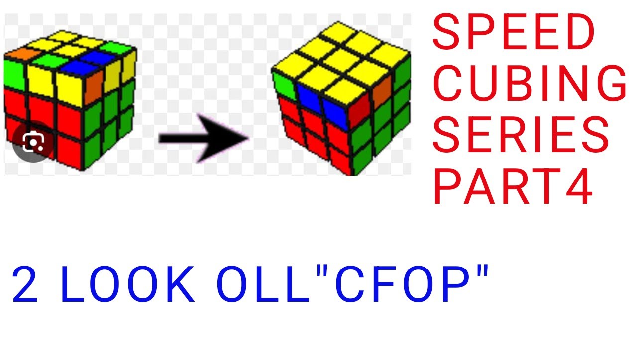 2 Look Oll From CFOP | SPEED CUBING SERIES PART 4 | ROCK CUBERS