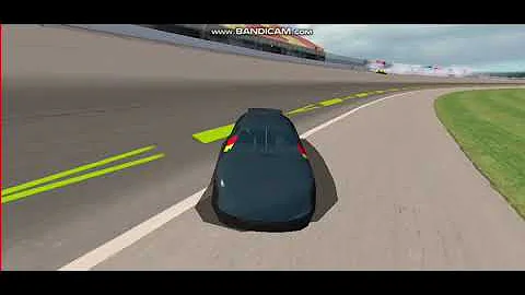 Cars 2 crash scene nascar racing 2003 season reenactment