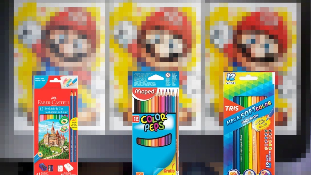 VOLTA AS AULAS - Qual Lápis de Cor Comprar (COMPARAÇÃO ENTRE 3 MARCAS INCRÍVEIS)