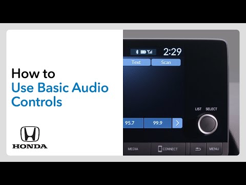 How to Use Basic Audio Controls