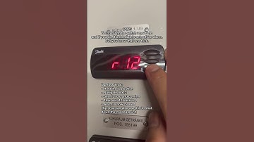 Reset Danfoss control system❄️