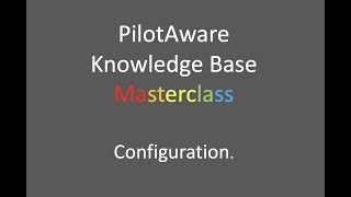 Configuring PilotAware