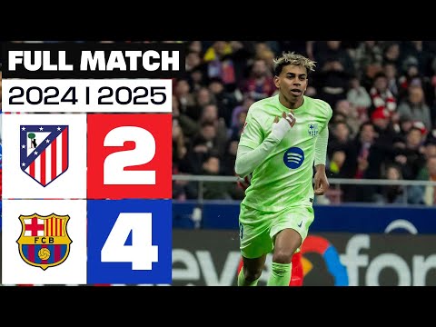 Atlético de Madrid 2-4 FC Barcelona | PARTIDO COMPLETO | LALIGA EA SPORTS 2024/25