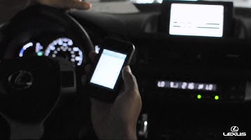 How To  Pair your Bluetooth Music Player with a Lexus CT 200h