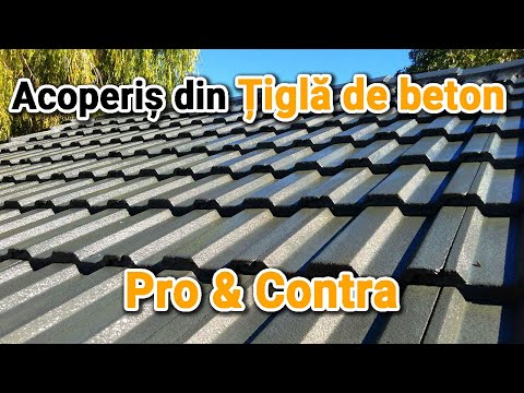Video: Cum construiți un acoperiș bloc de beton?